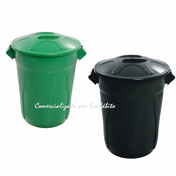 Lixeira com tampa 100 litros 2 Lixeira com tampa 100 litros - Imagem 2