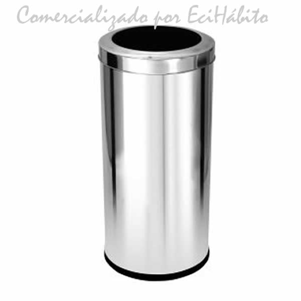 Lixeira inox com aro 50 litros 1 Lixeira inox com aro 50 litros