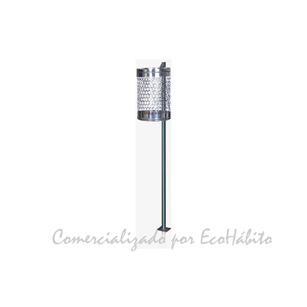Lixeiras aço inox postinho 18L 1 Lixeiras aço inox postinho