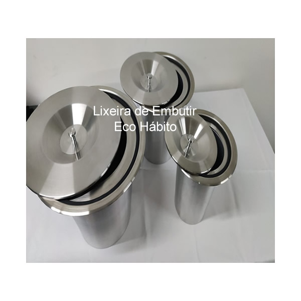 Lixeira de Embutir 5 litros 1 lixeira de embutir 5 litros